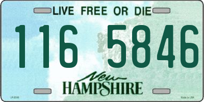 NH license plate 1165846