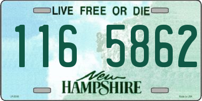 NH license plate 1165862