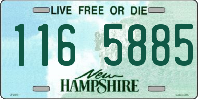 NH license plate 1165885