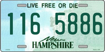 NH license plate 1165886