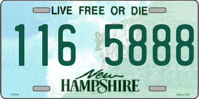 NH license plate 1165888