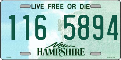 NH license plate 1165894