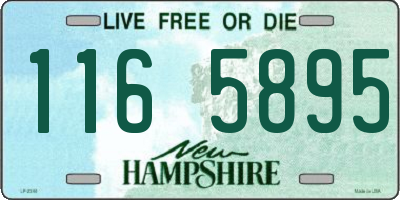 NH license plate 1165895
