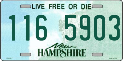 NH license plate 1165903