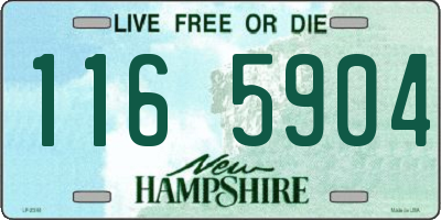 NH license plate 1165904