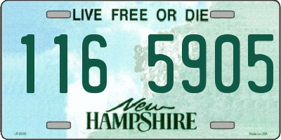 NH license plate 1165905