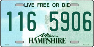 NH license plate 1165906