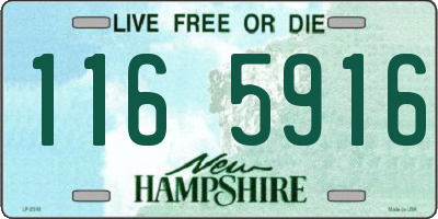 NH license plate 1165916