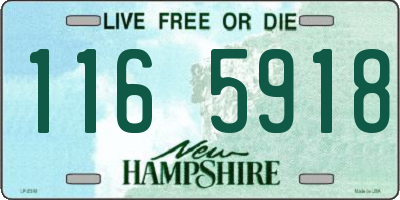 NH license plate 1165918