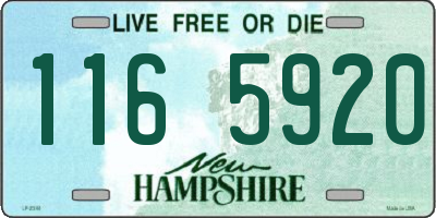 NH license plate 1165920