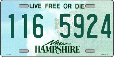NH license plate 1165924