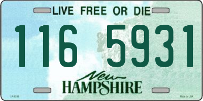 NH license plate 1165931