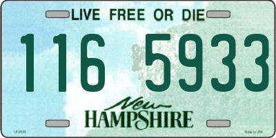 NH license plate 1165933