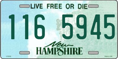 NH license plate 1165945