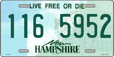 NH license plate 1165952