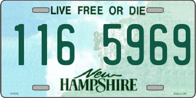 NH license plate 1165969