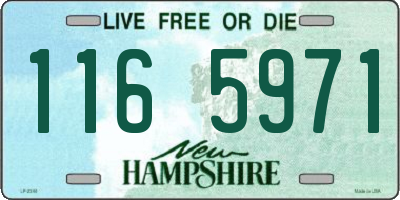 NH license plate 1165971