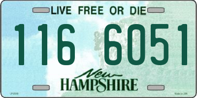 NH license plate 1166051