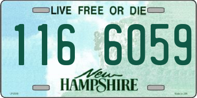 NH license plate 1166059