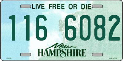 NH license plate 1166082