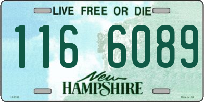 NH license plate 1166089