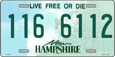 NH license plate 1166112