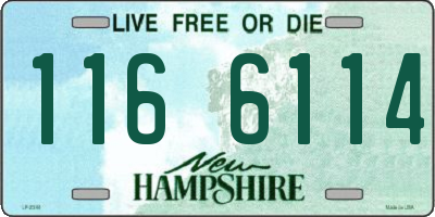 NH license plate 1166114