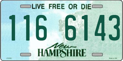 NH license plate 1166143