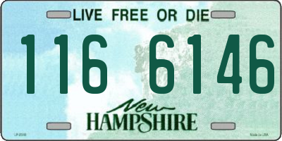 NH license plate 1166146