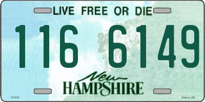 NH license plate 1166149
