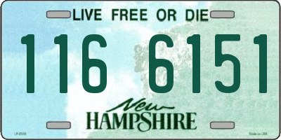 NH license plate 1166151