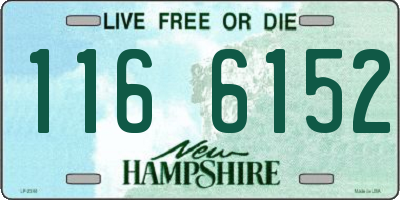 NH license plate 1166152