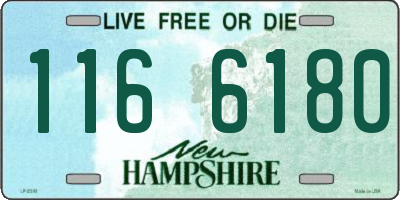 NH license plate 1166180