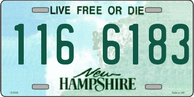 NH license plate 1166183