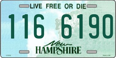 NH license plate 1166190