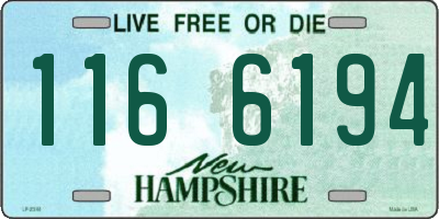 NH license plate 1166194
