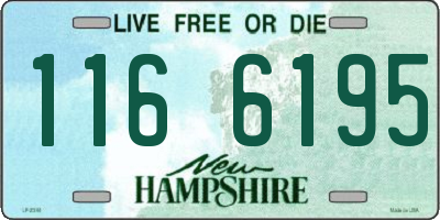 NH license plate 1166195