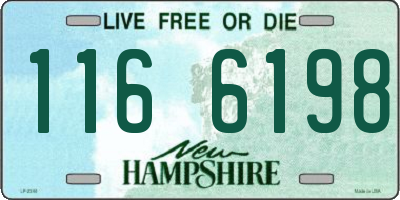 NH license plate 1166198