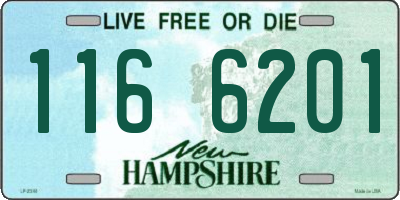 NH license plate 1166201