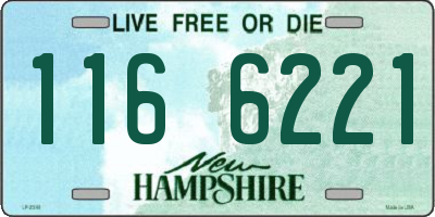 NH license plate 1166221