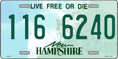 NH license plate 1166240