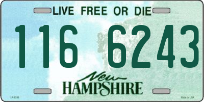 NH license plate 1166243