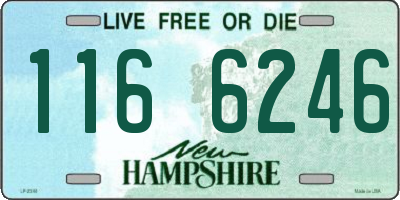NH license plate 1166246