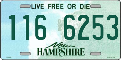 NH license plate 1166253