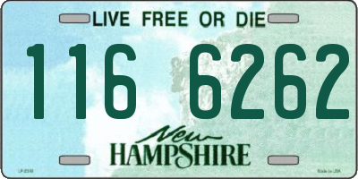 NH license plate 1166262