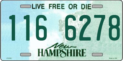 NH license plate 1166278