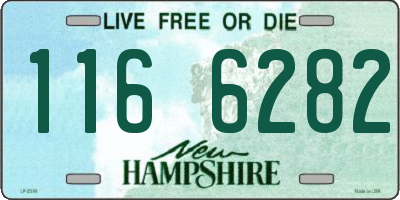 NH license plate 1166282