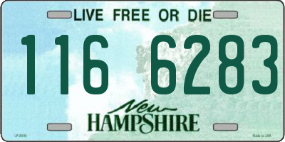 NH license plate 1166283