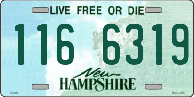 NH license plate 1166319