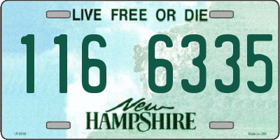 NH license plate 1166335